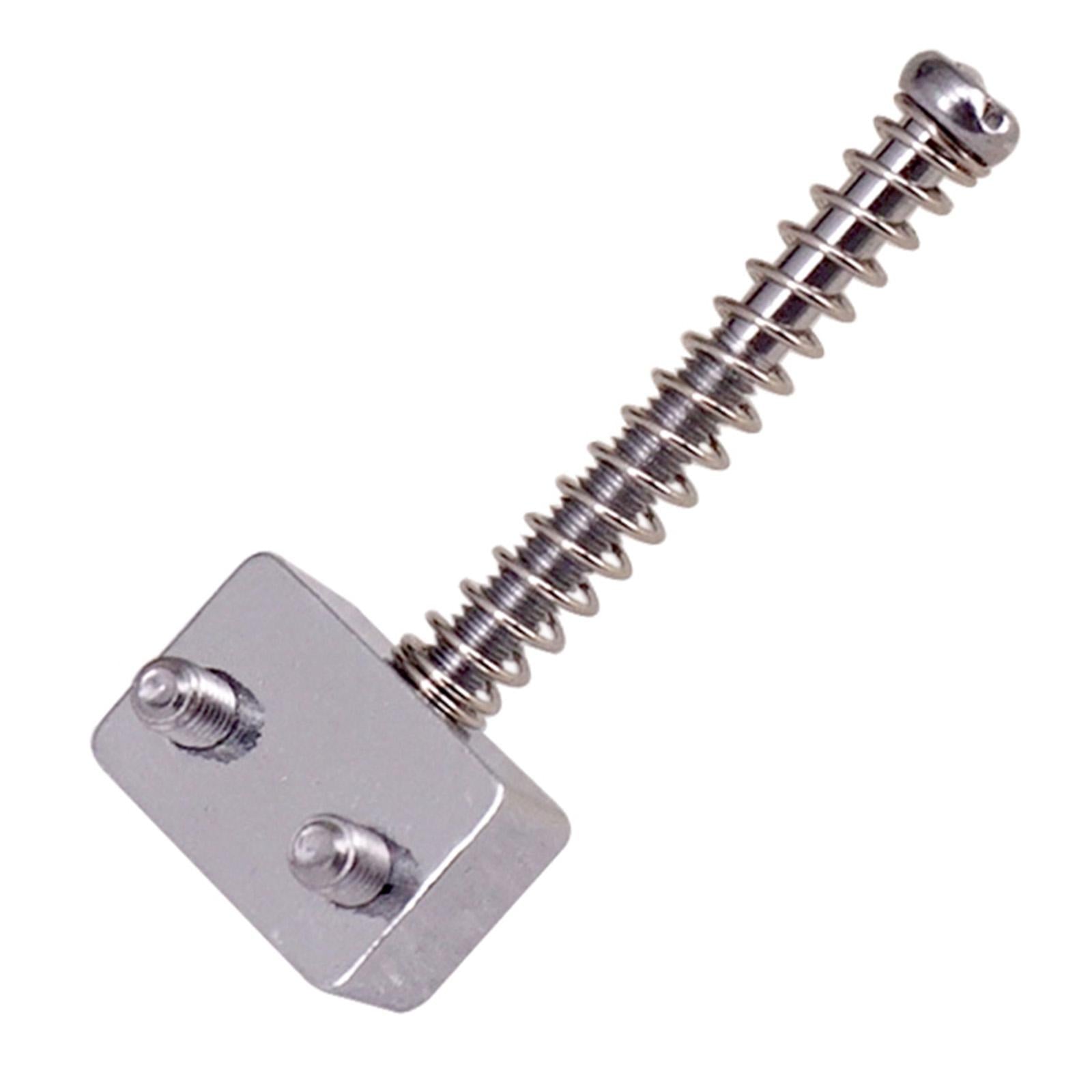 5pcs Zinc Alloy Saddle String Bridge for Bass Instrument Accessories Silver