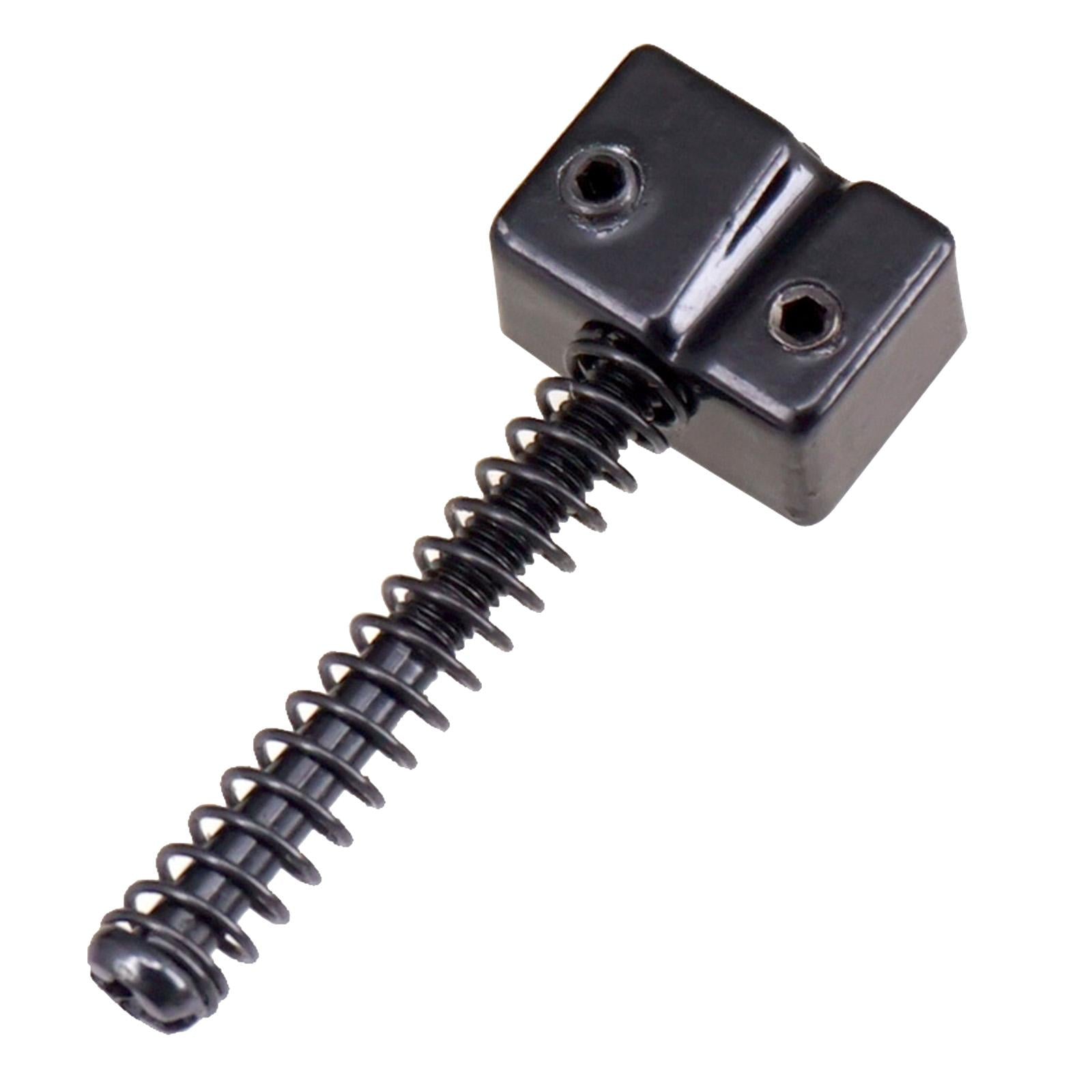 5pcs Zinc Alloy Saddle String Bridge for Bass Instrument Accessories Black