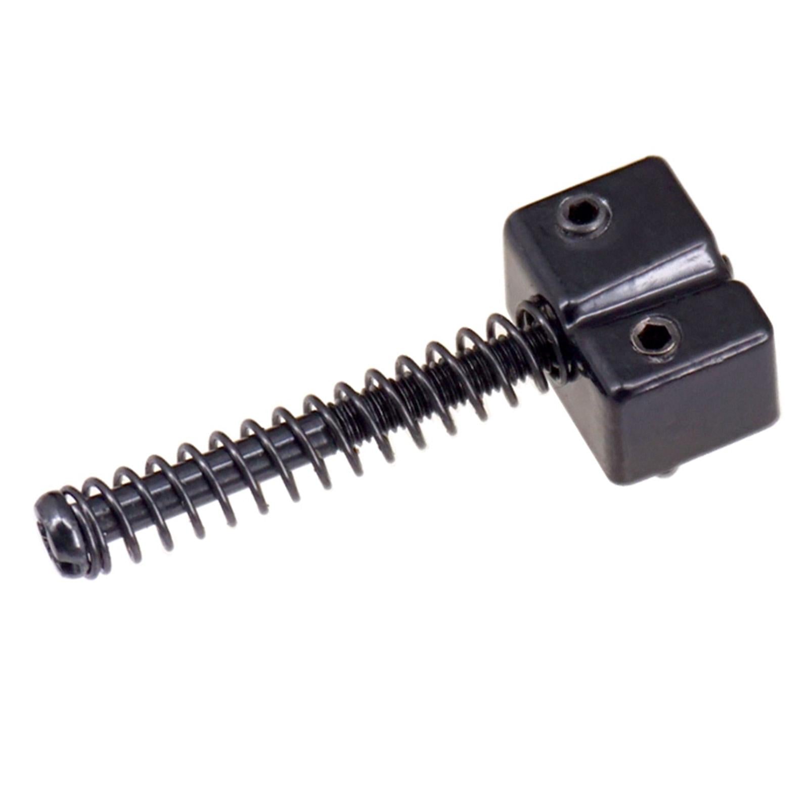 5pcs Zinc Alloy Saddle String Bridge for Bass Instrument Accessories Black