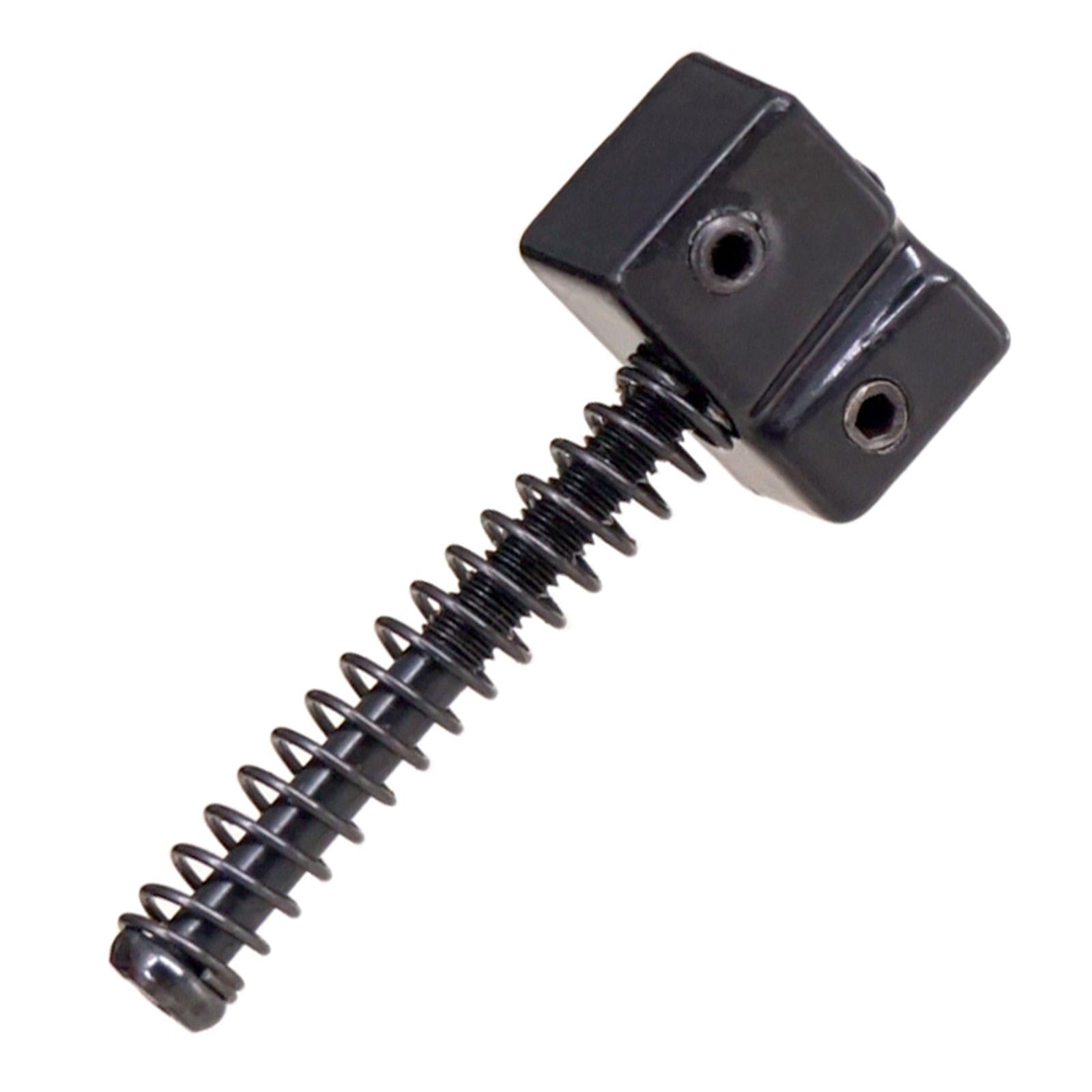 5pcs Zinc Alloy Saddle String Bridge for Bass Instrument Accessories Black