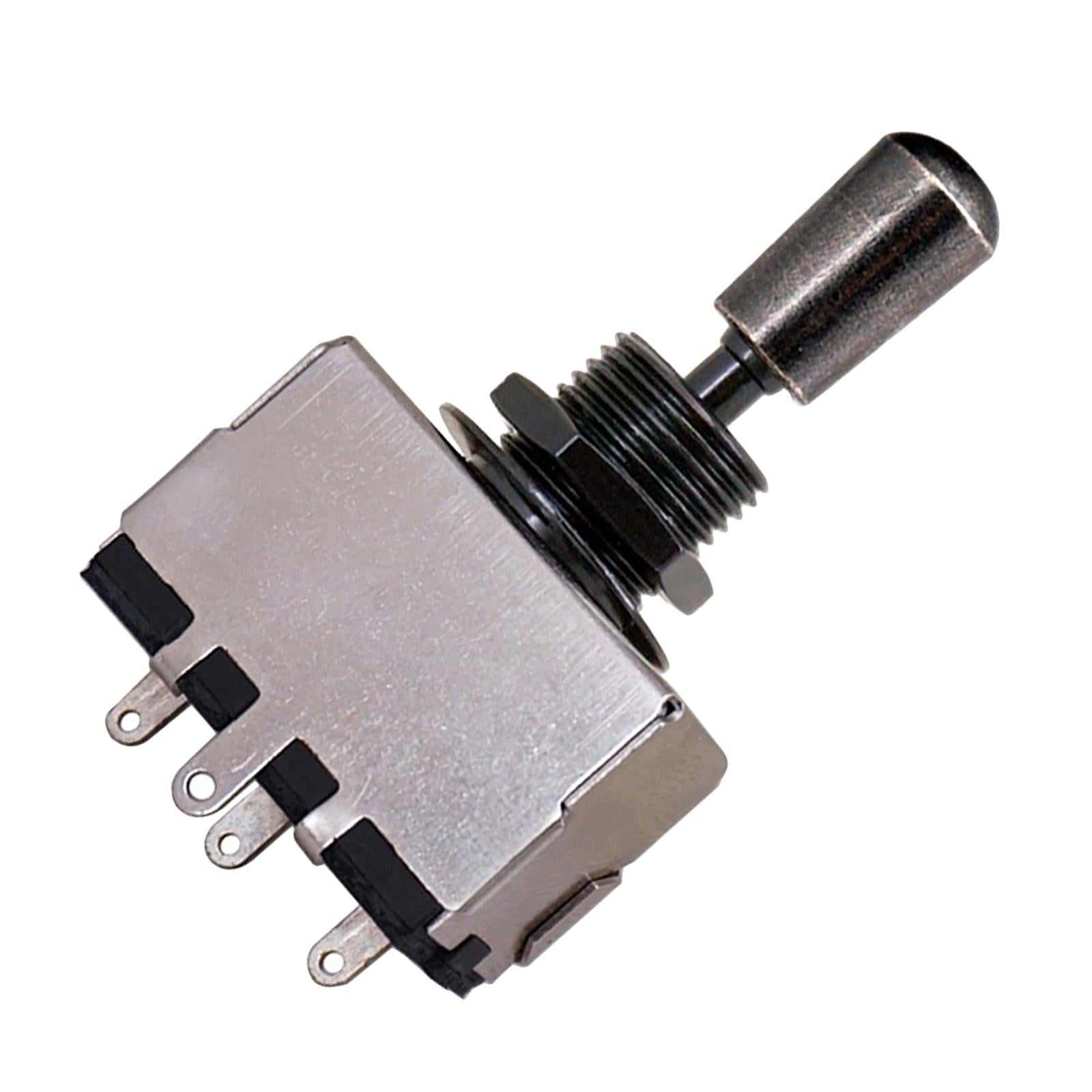 3 Way Pickup Selector Tone Switch Copper Knob Electric Guitar Parts Gray