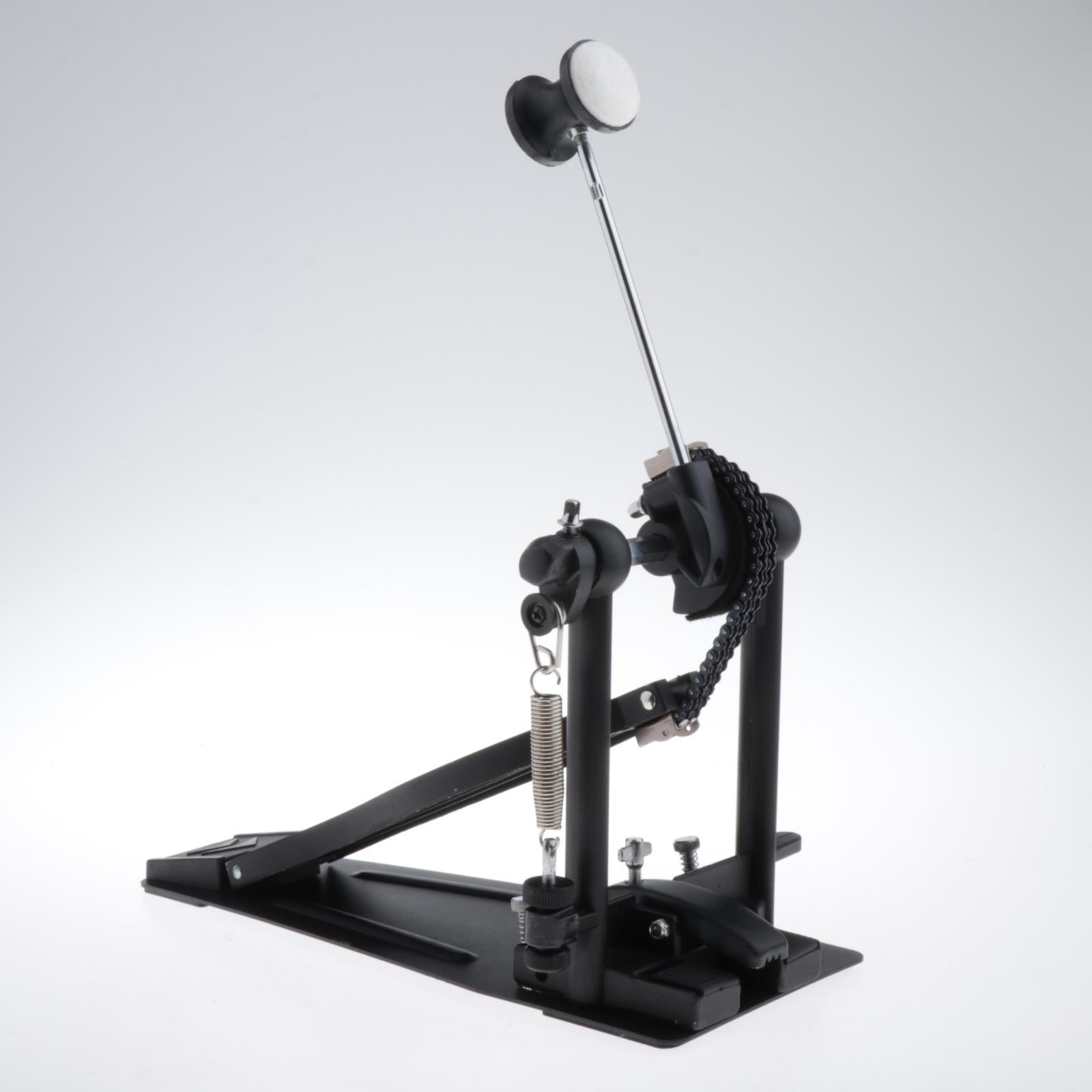 Single Bass Drum Pedal Double Chain Drive Foot Pedal Professional Style 1