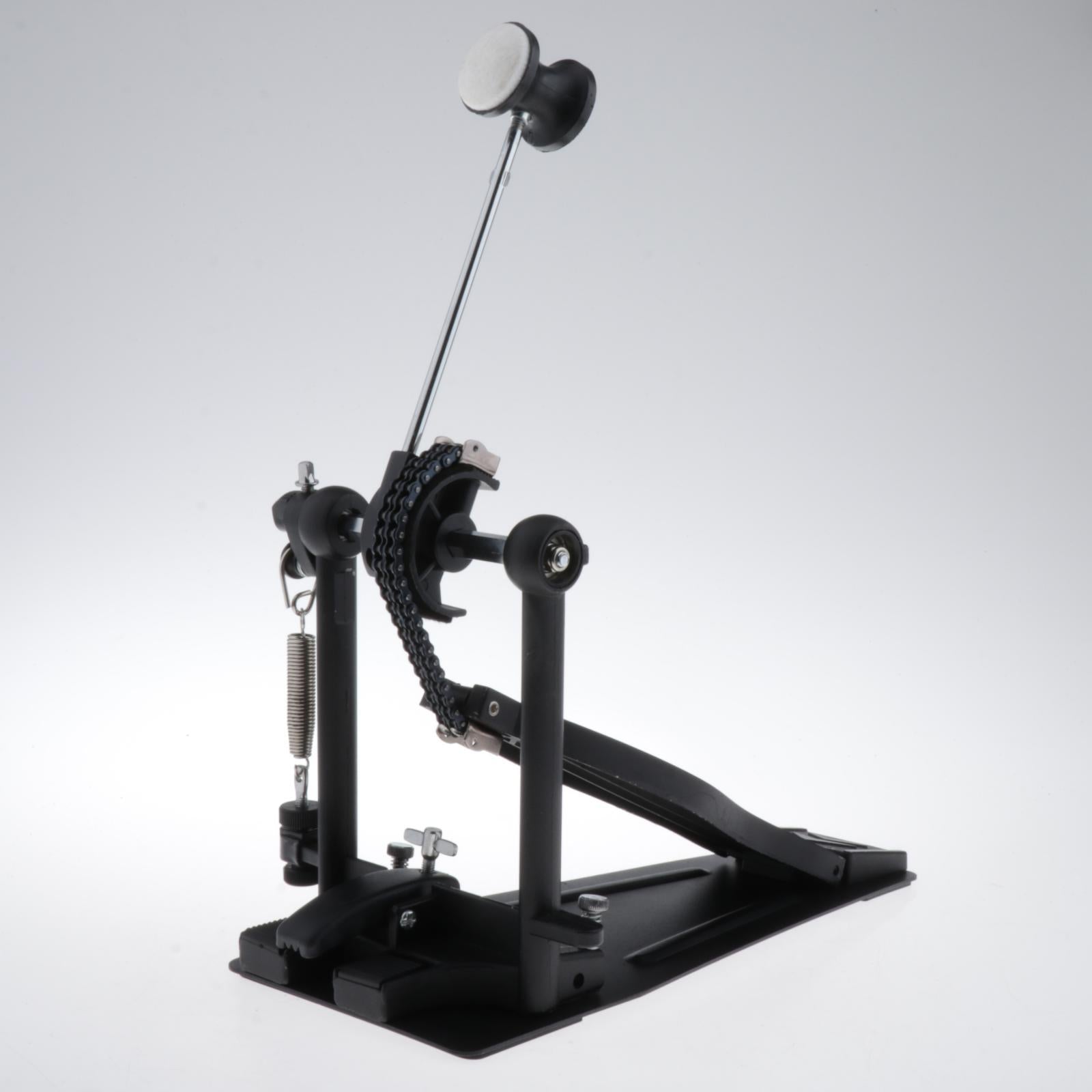 Single Bass Drum Pedal Double Chain Drive Foot Pedal Professional Style 1