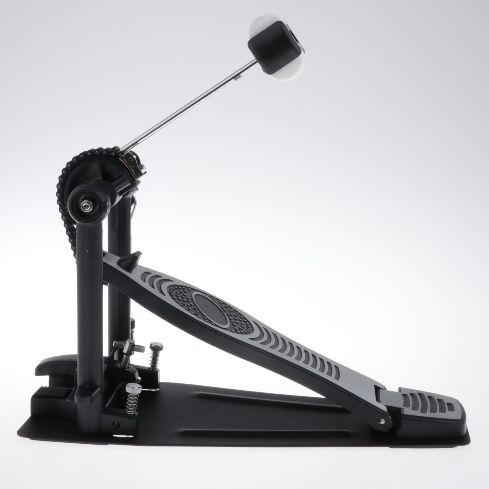 Single Bass Drum Pedal Double Chain Drive Foot Pedal Professional Style 2