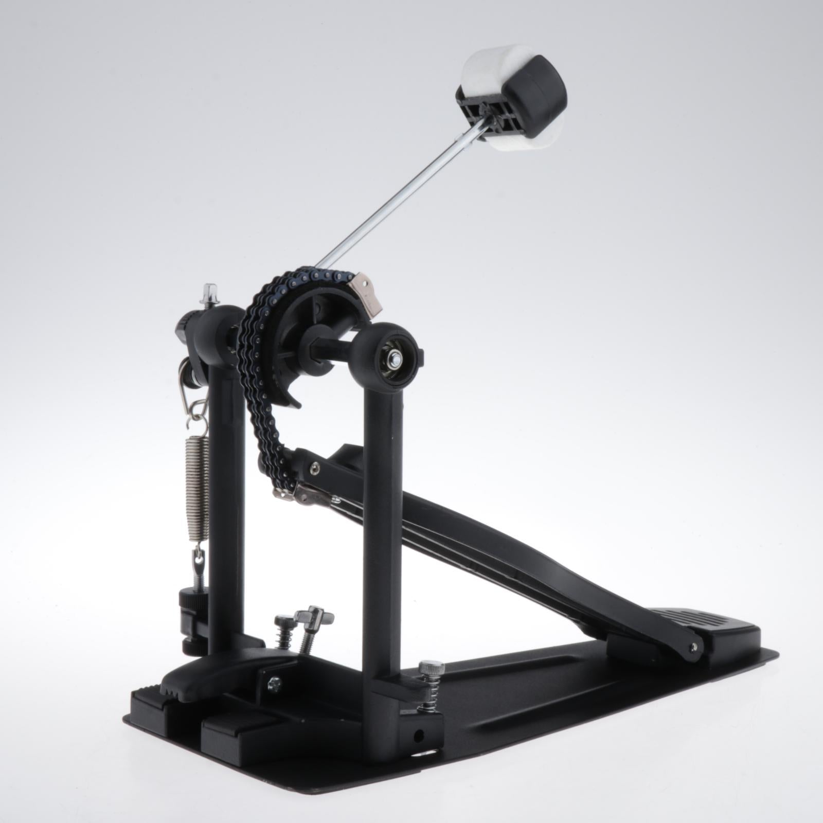 Single Bass Drum Pedal Double Chain Drive Foot Pedal Professional Style 2