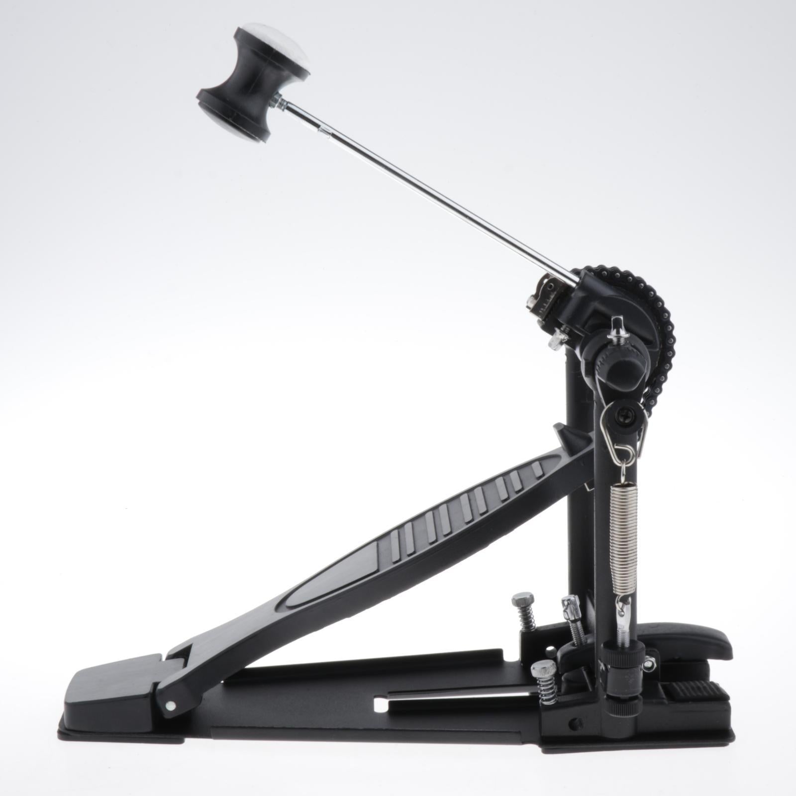 Single Bass Drum Pedal Double Chain Drive Foot Pedal Professional Style 3
