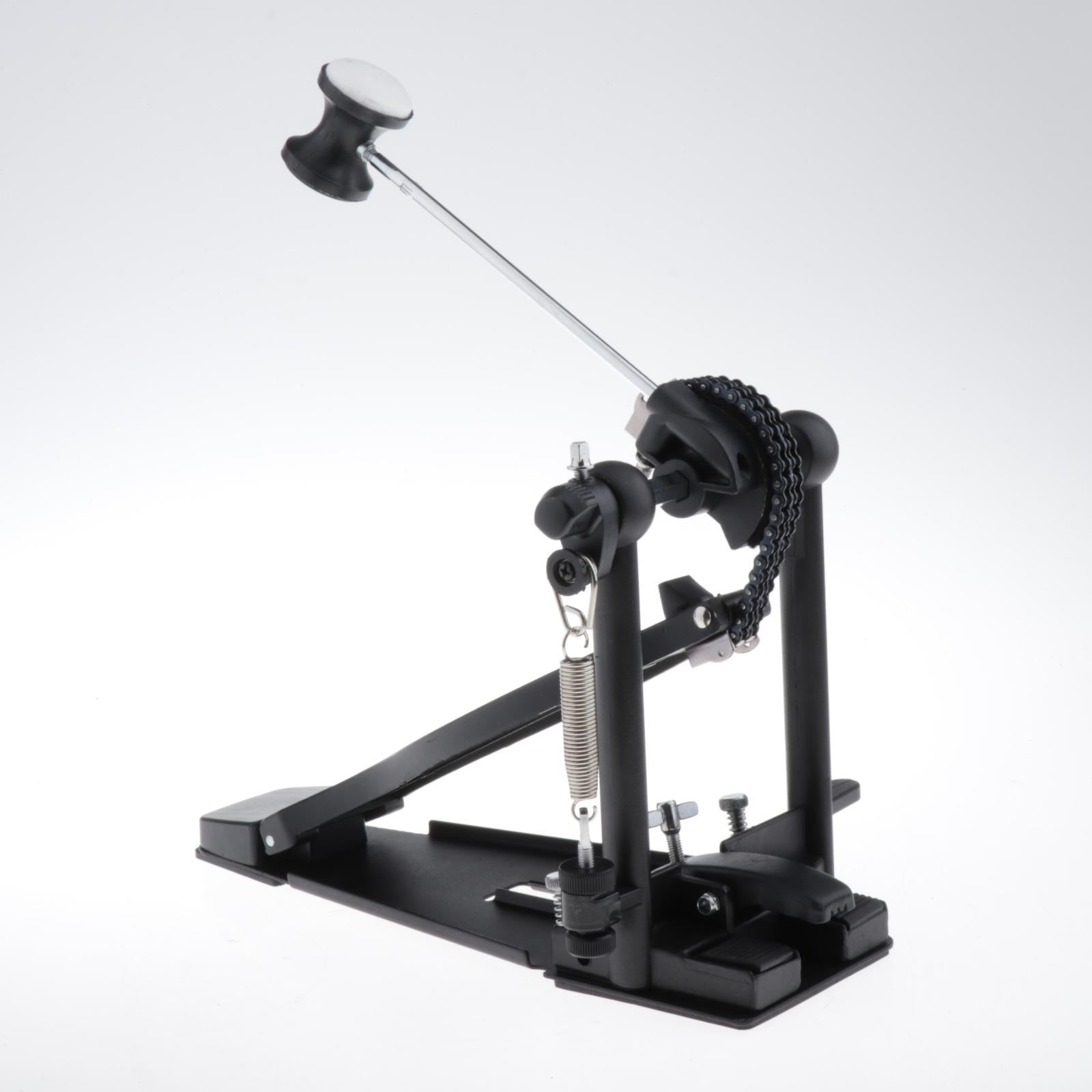 Single Bass Drum Pedal Double Chain Drive Foot Pedal Professional Style 3
