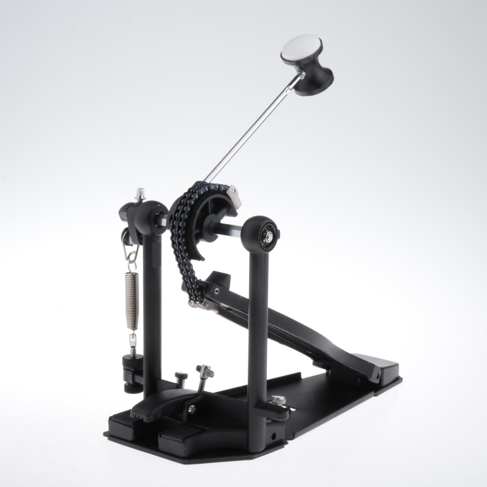 Single Bass Drum Pedal Double Chain Drive Foot Pedal Professional Style 3