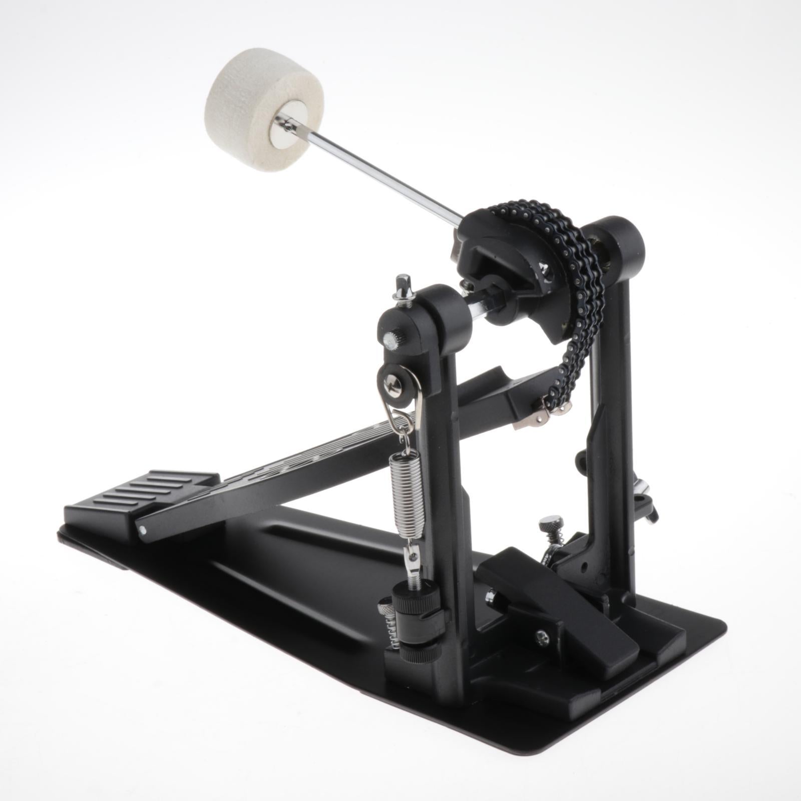 Single Bass Drum Pedal Double Chain Drive Foot Pedal Professional Style 4