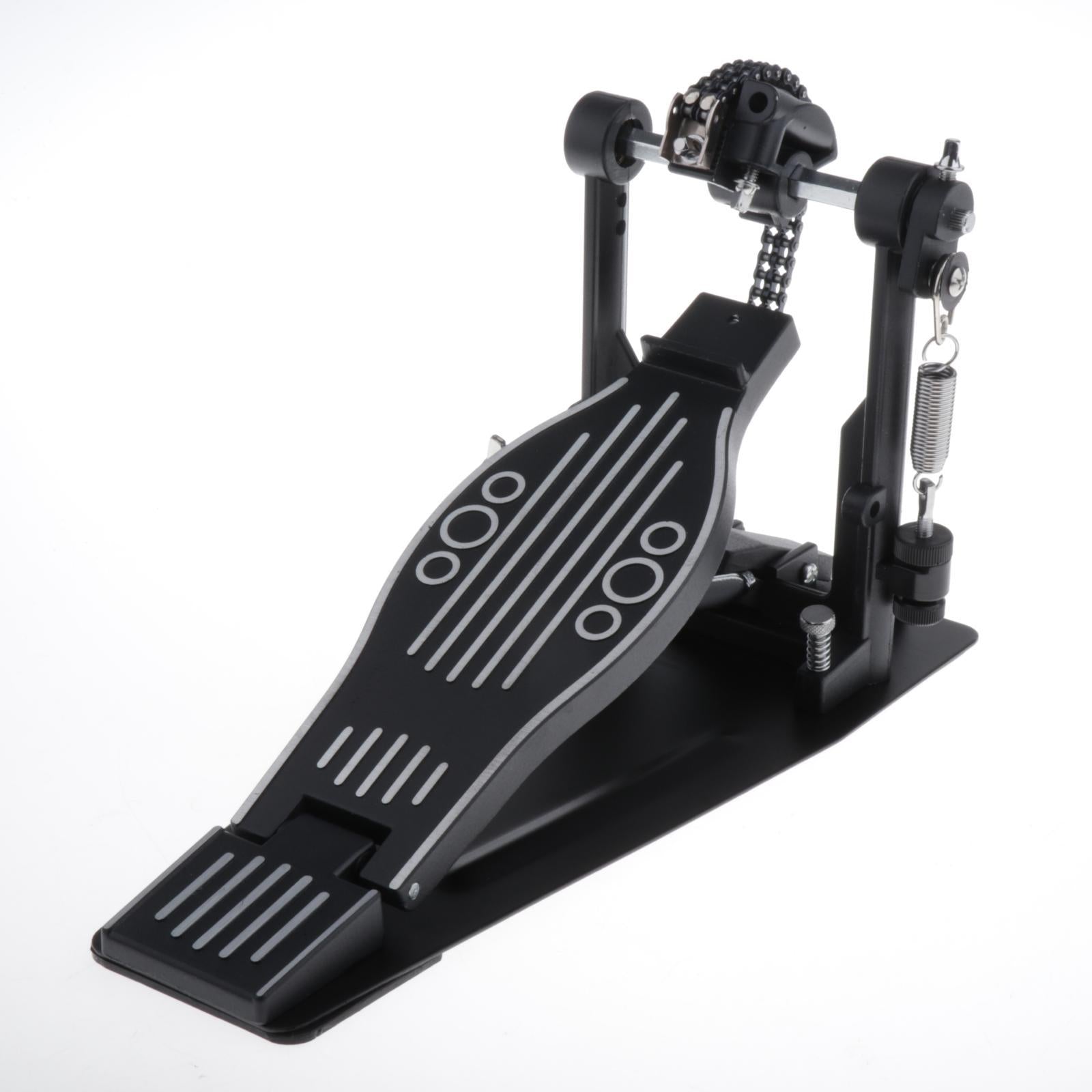 Single Bass Drum Pedal Double Chain Drive Foot Pedal Professional Style 4