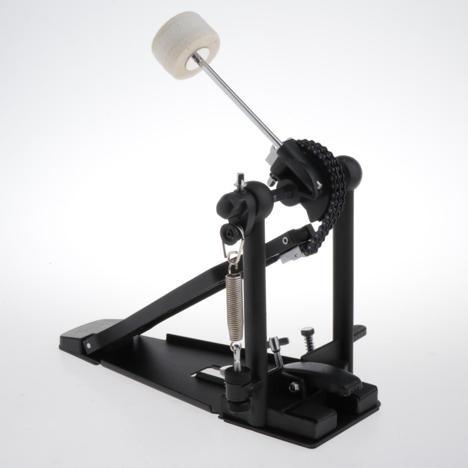 Single Bass Drum Pedal Double Chain Drive Foot Pedal Professional Style 5