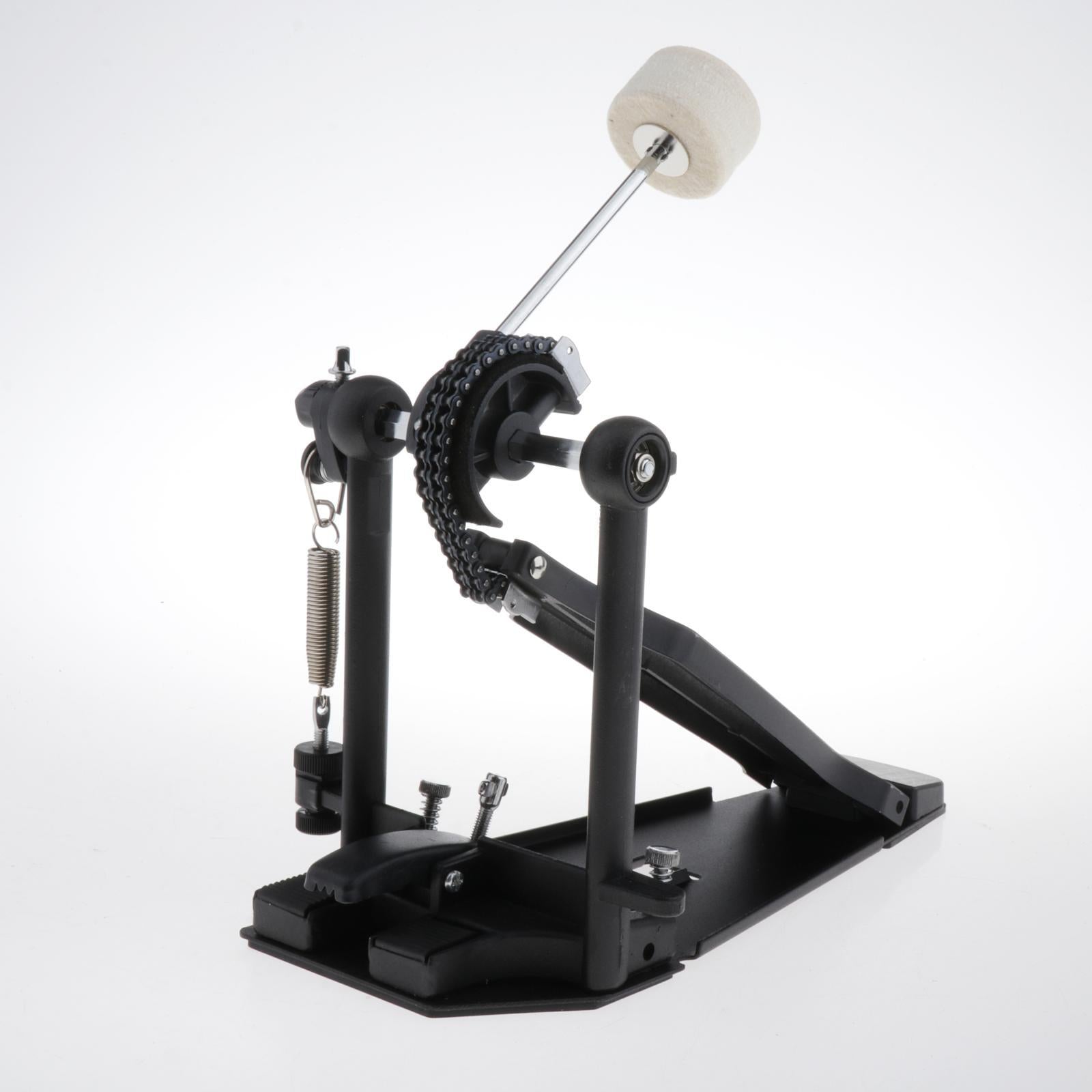 Single Bass Drum Pedal Double Chain Drive Foot Pedal Professional Style 5