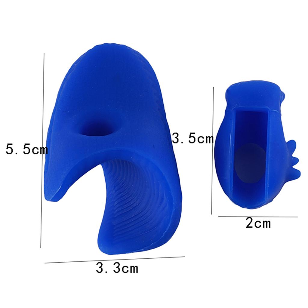 Violin Bow Grip Correcting Hold for 2/4 3/4 Violin Viola Training Blue