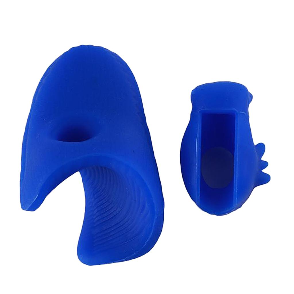 Violin Bow Grip Correcting Hold for 2/4 3/4 Violin Viola Training Blue