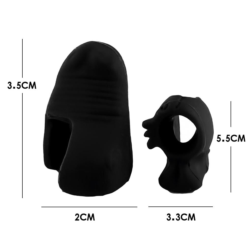 Violin Bow Grip Correcting Hold for 2/4 3/4 Violin Viola Training Black