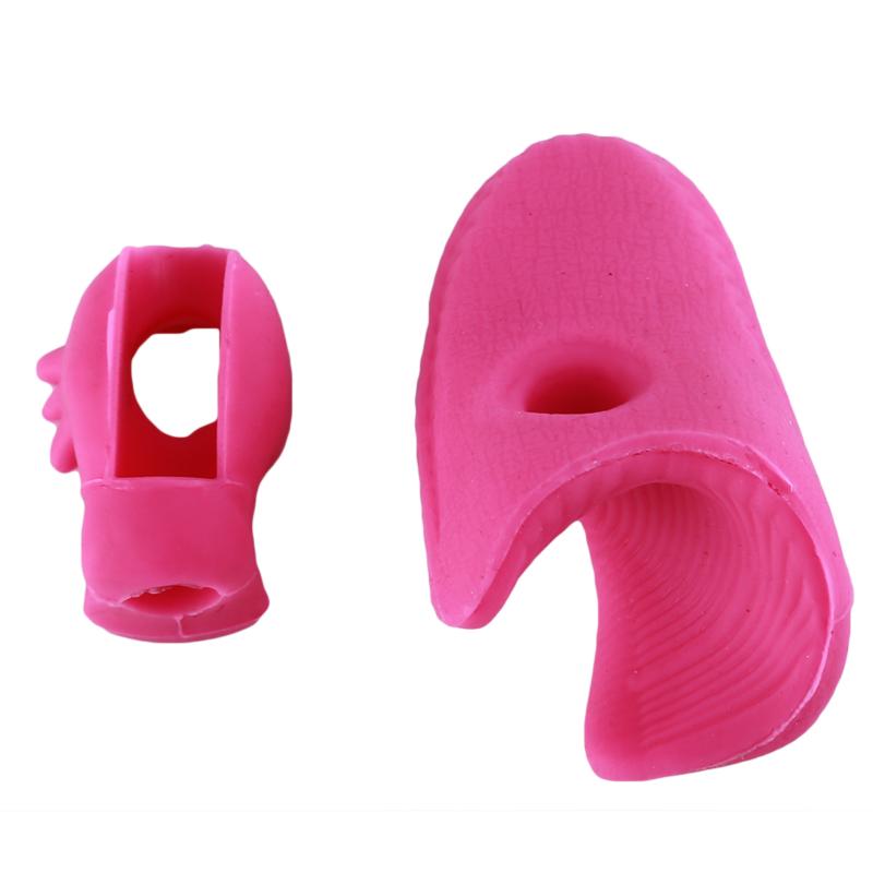 Violin Bow Grip Correcting Hold for 2/4 3/4 Violin Viola Training Rose Red