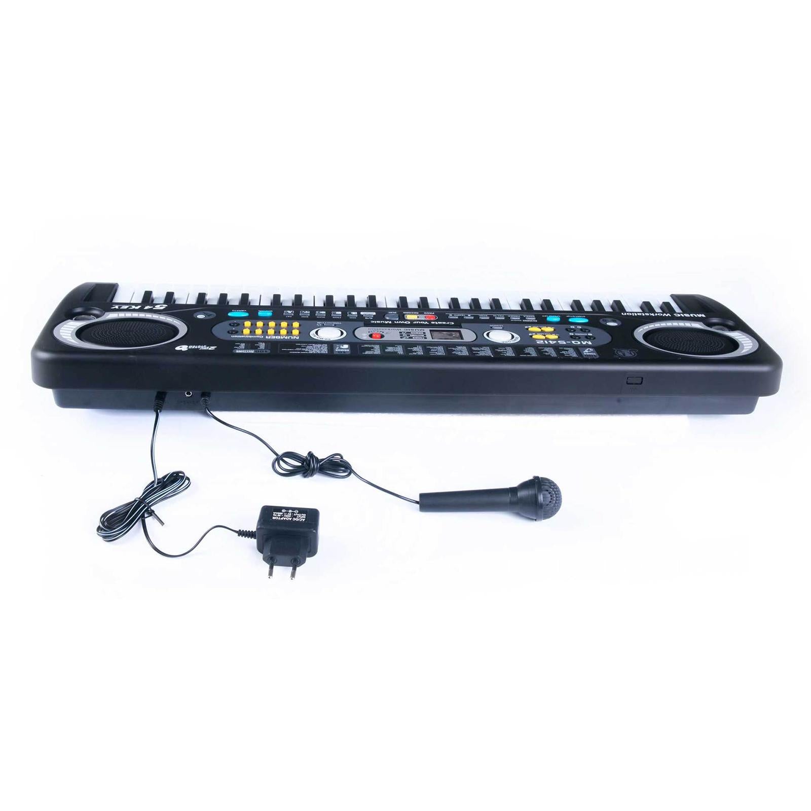 54 Key Digital Music Electronic Keyboard Key Board Electric Piano EU Plug