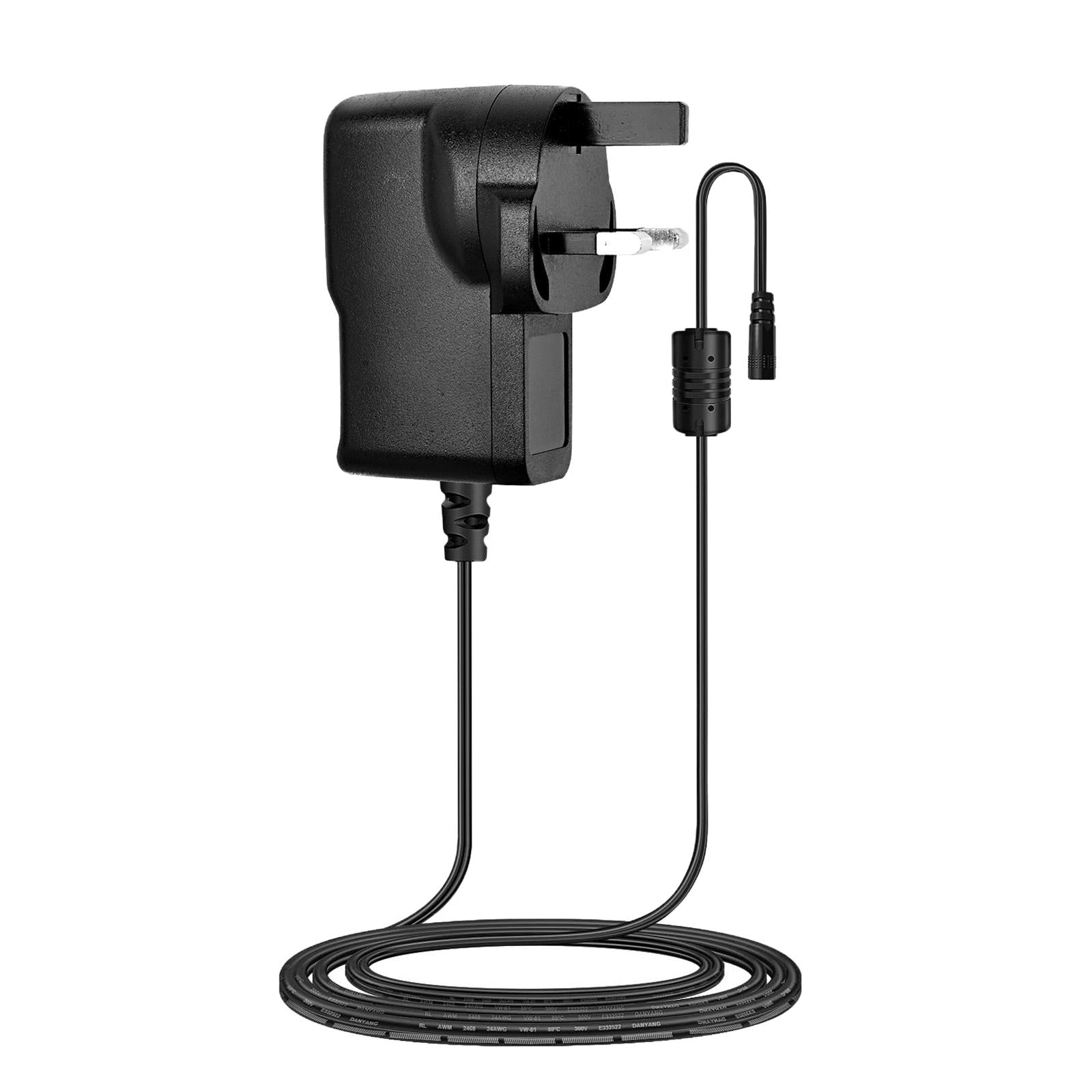 9V 850mA Guitar Effects Pedal Adapter Power Supply Cord Black