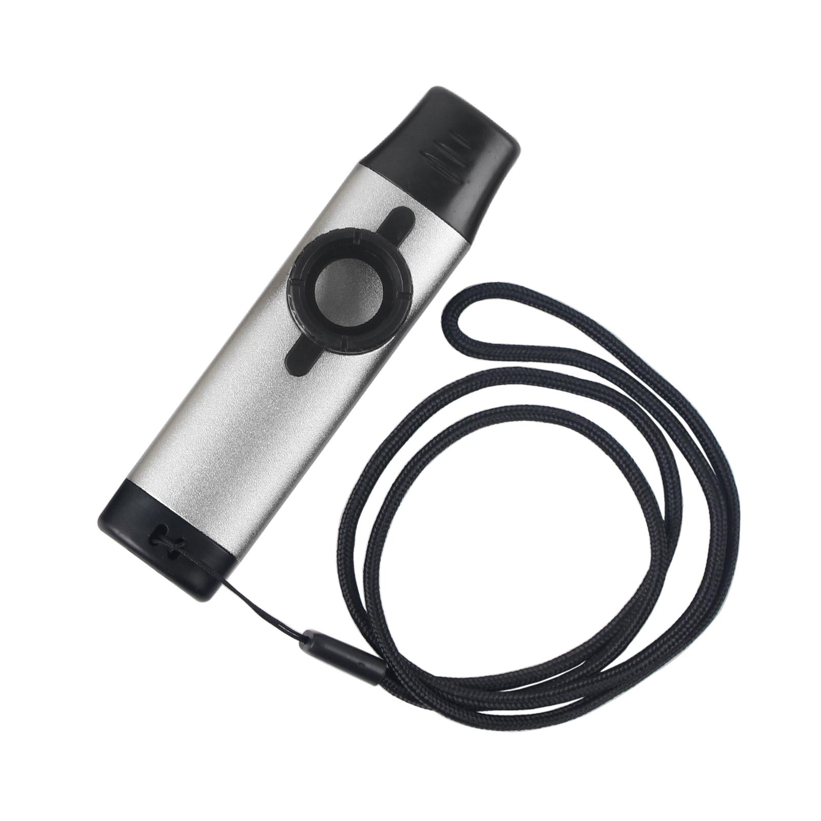 Kazoo Harmonica Mouth Flute Diaphragm Mouth for Piano Musical Instruments Silver