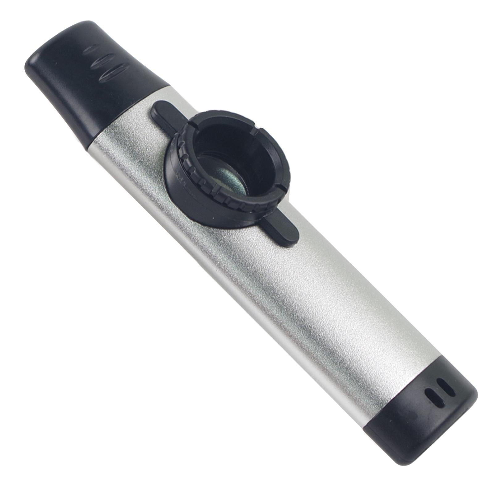 Kazoo Harmonica Mouth Flute Diaphragm Mouth for Piano Musical Instruments Silver
