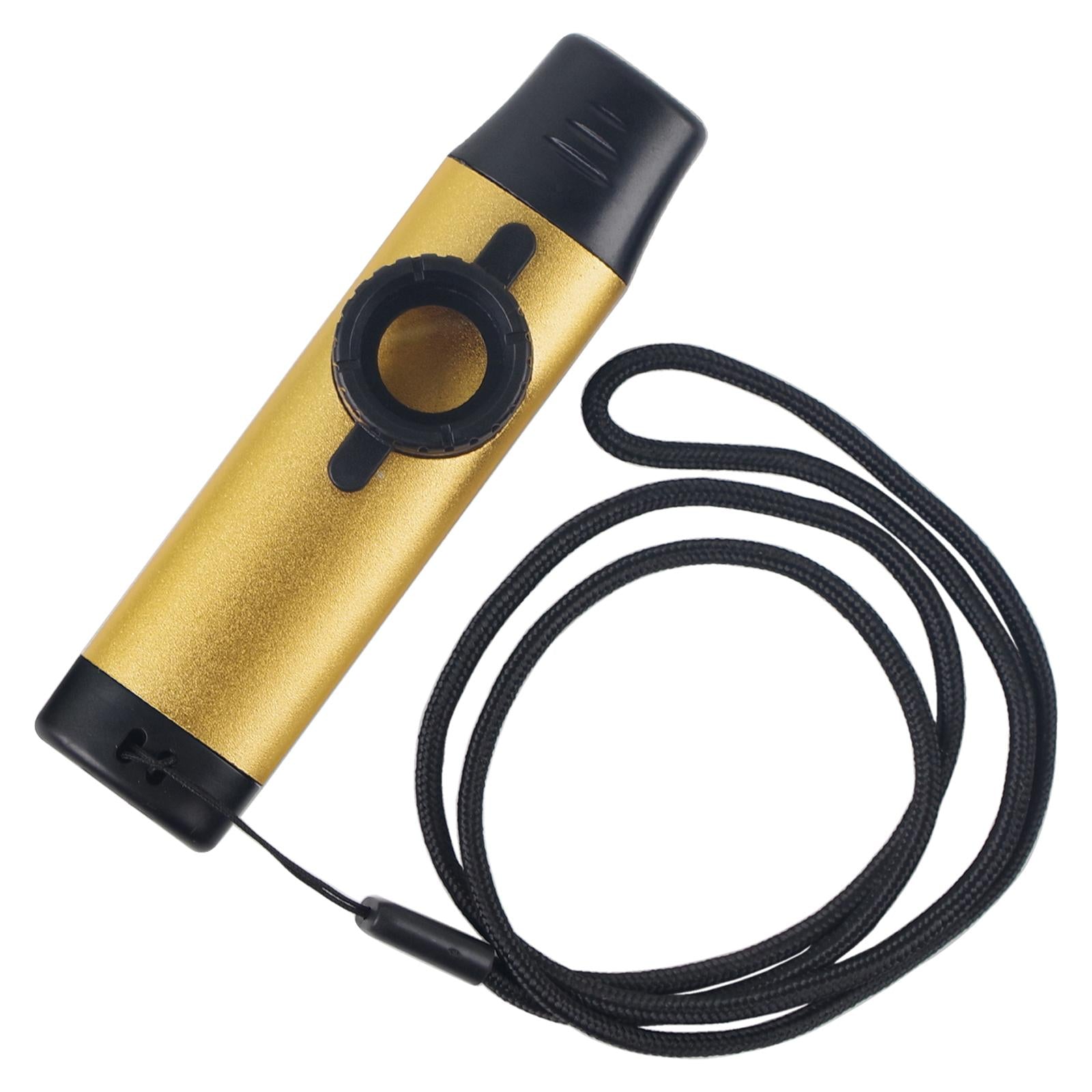 Kazoo Harmonica Mouth Flute Diaphragm Mouth for Piano Musical Instruments Gold