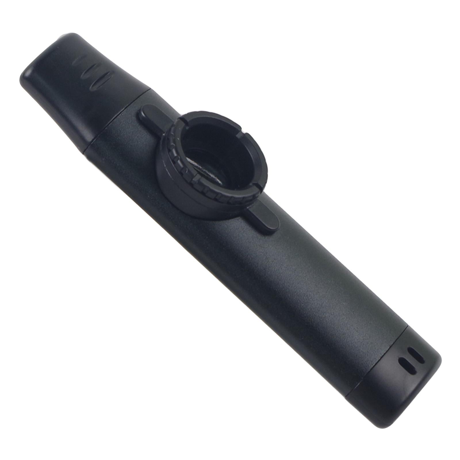 Kazoo Harmonica Mouth Flute Diaphragm Mouth for Piano Musical Instruments Black