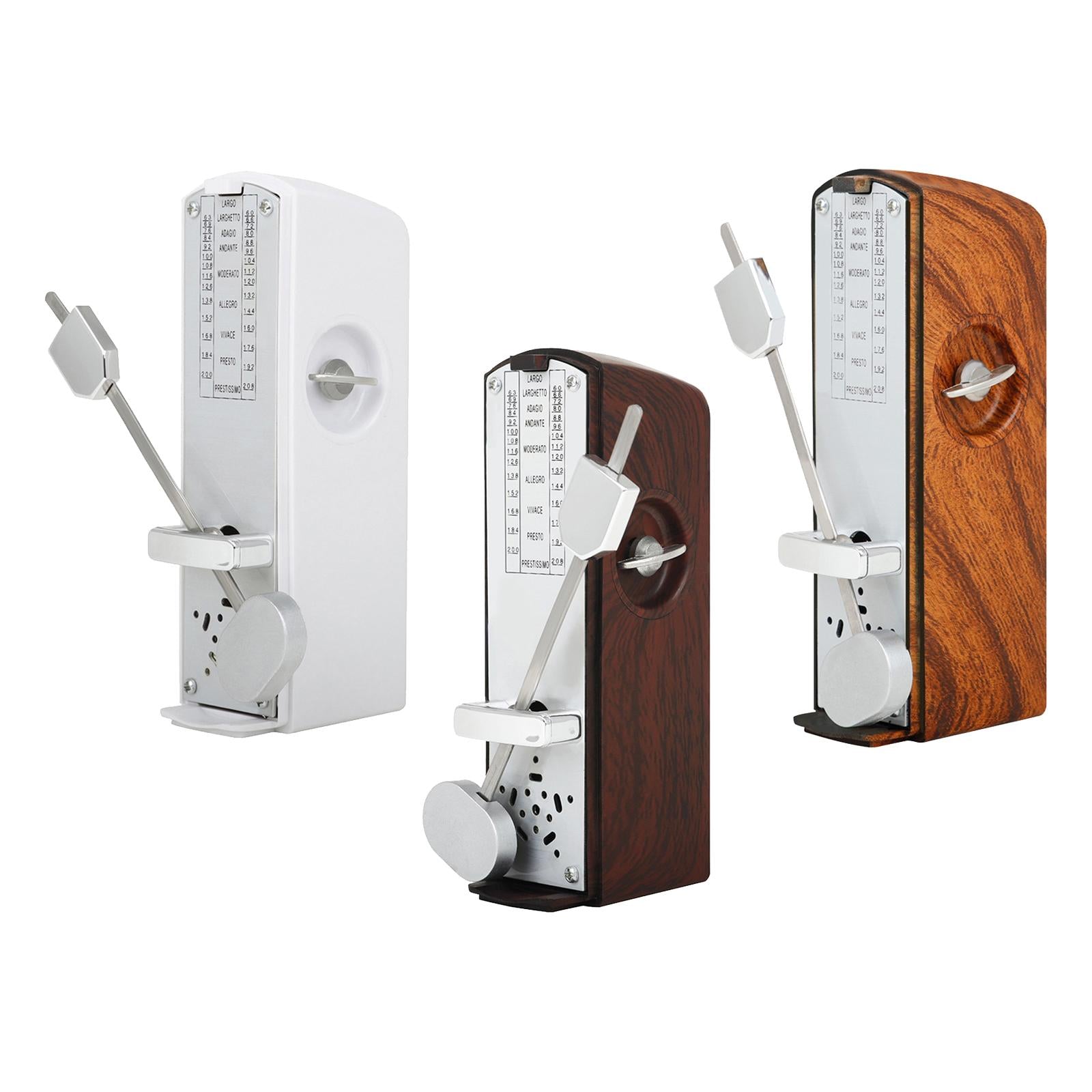 Mini Metronome Professional Metronome for Violin Ukulele Beginners White