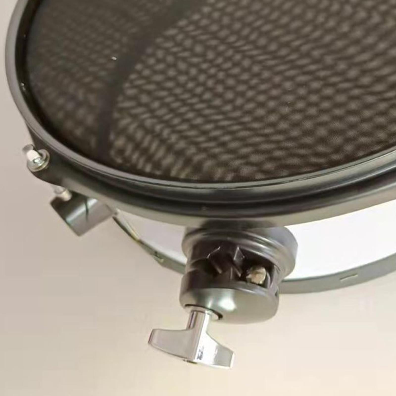 New 12 D Snare Drum Practice Drum Silent Drum Percussion for Drum Beginner"