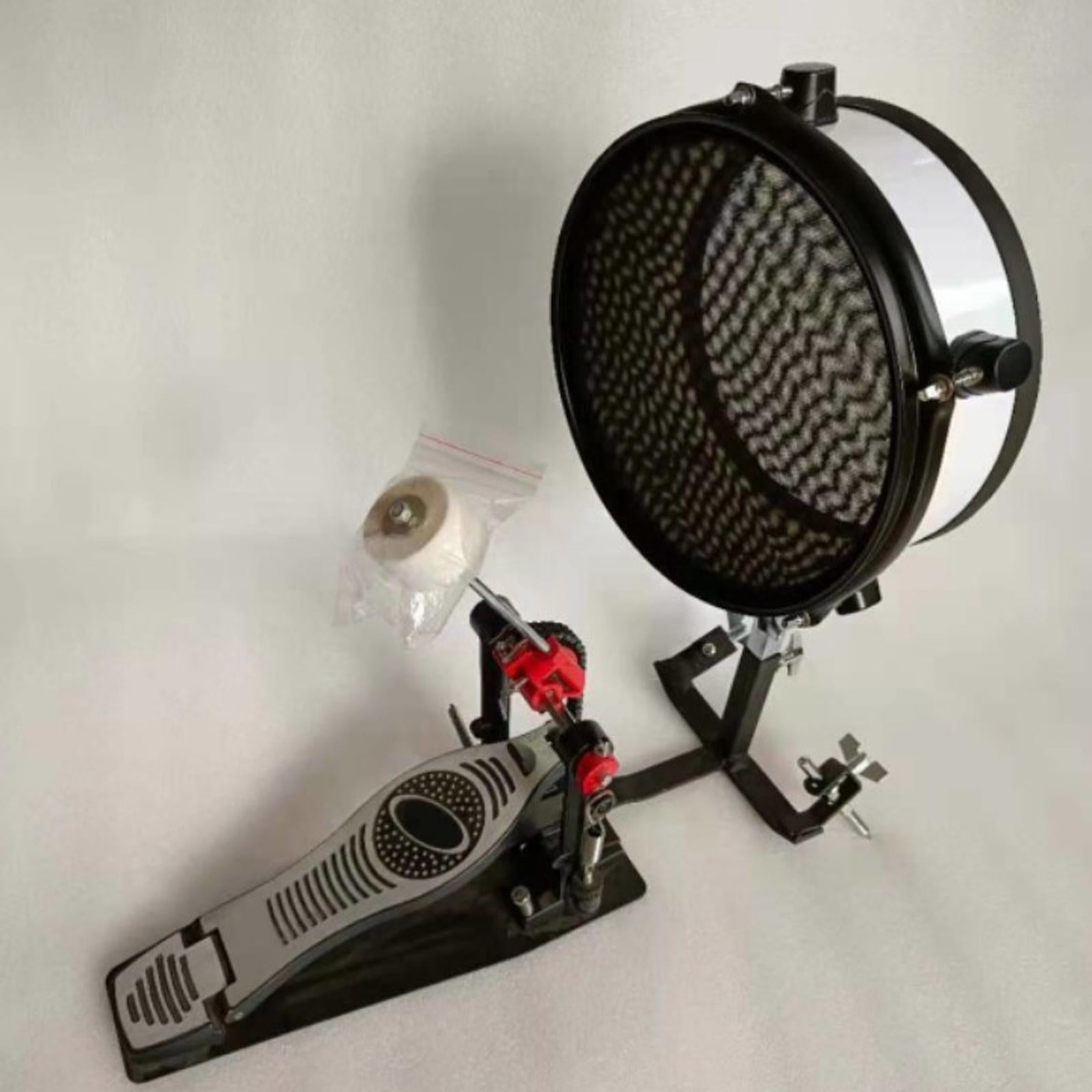 New 12 D Snare Drum Practice Drum Silent Drum Percussion for Drum Beginner"