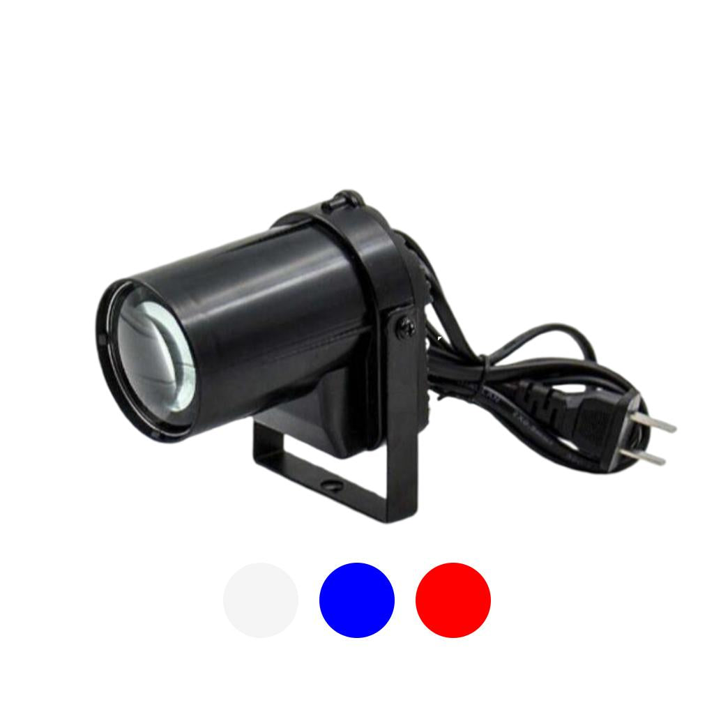 Beam Light 90-240V 5W Performance Light Pinspot Light for Ballroom Stage White