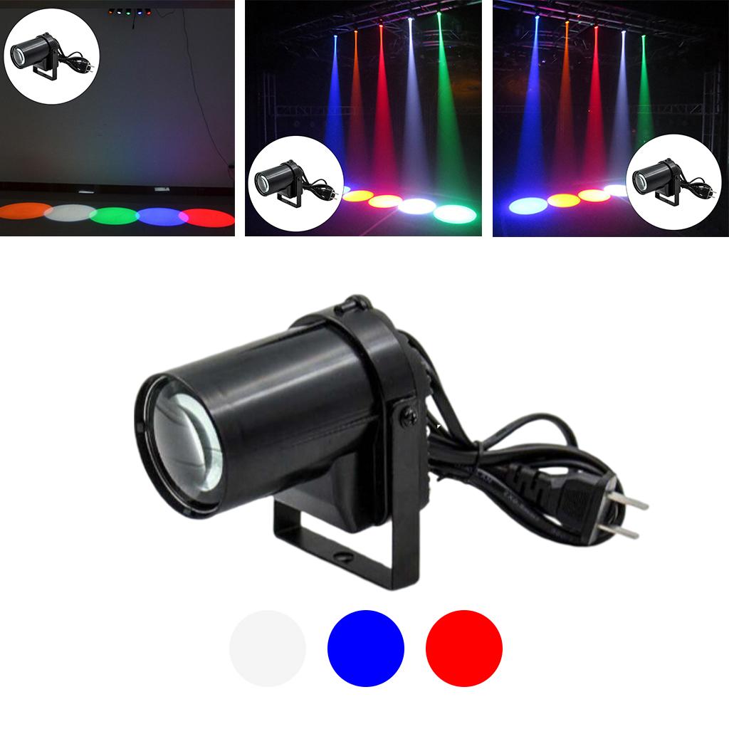 Beam Light 90-240V 5W Performance Light Pinspot Light for Ballroom Stage White