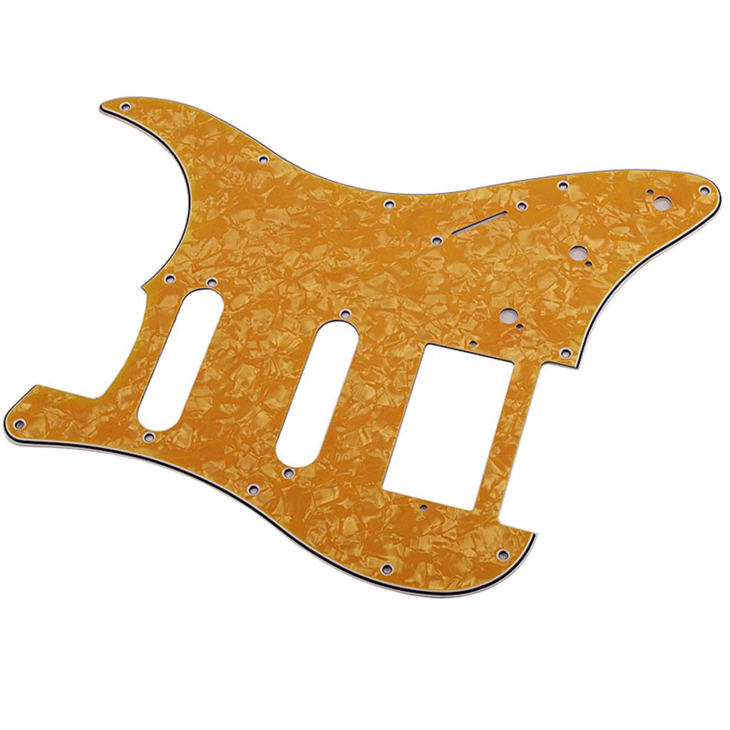 3Ply Guitar Pickguard Prewired with 12 Screws for ST Accessories Instrument