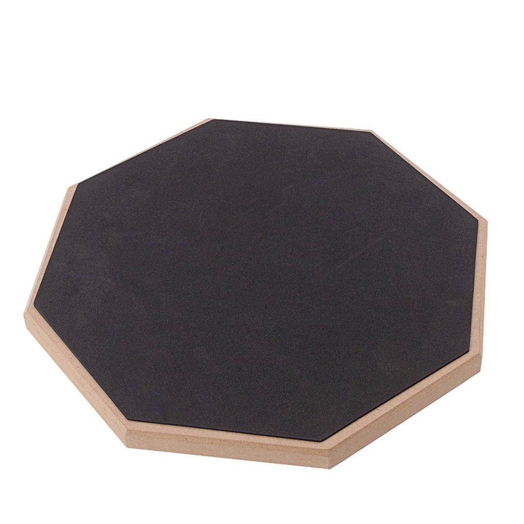 Rubber Practice Drum Pad Shock Absorption Practice Snare Drum for Students