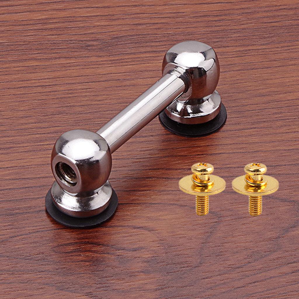 Two Side Snare Drum Lugs with Mounting Screws for Snare Drum Parts Chrome
