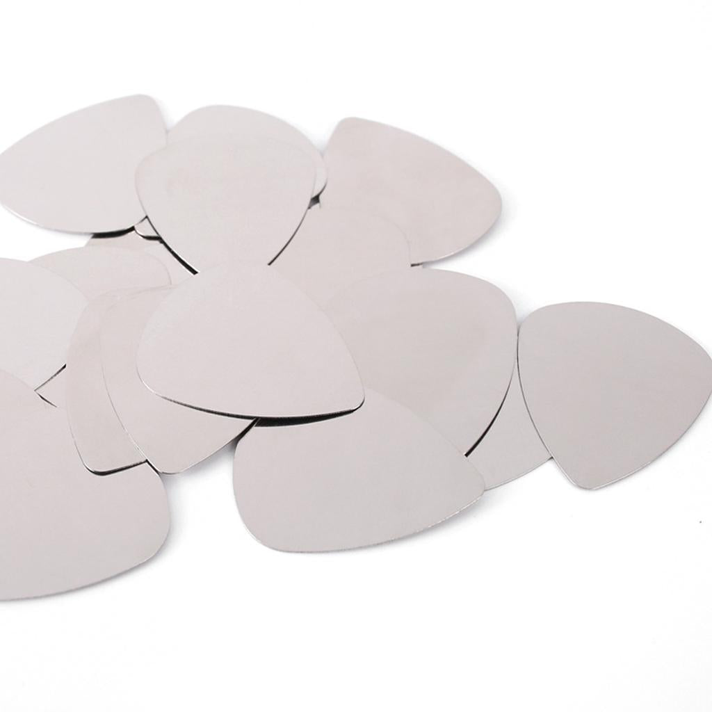 10 Pieces 0.3mm Guitar Picks Bulk for Bright Vibrant Sounds Long Lasting
