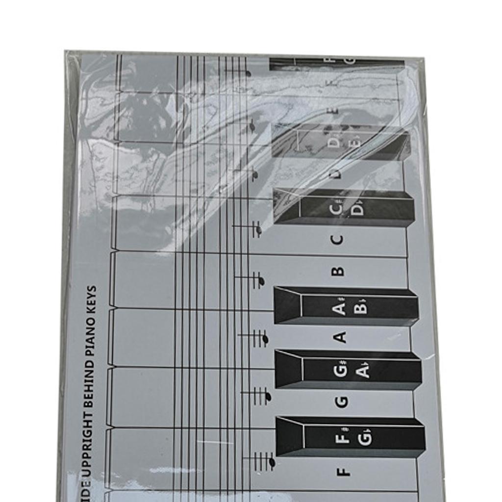 48inch Piano Keyboard Learning Aid Set for 88 Key Keyboards Kids Beginers