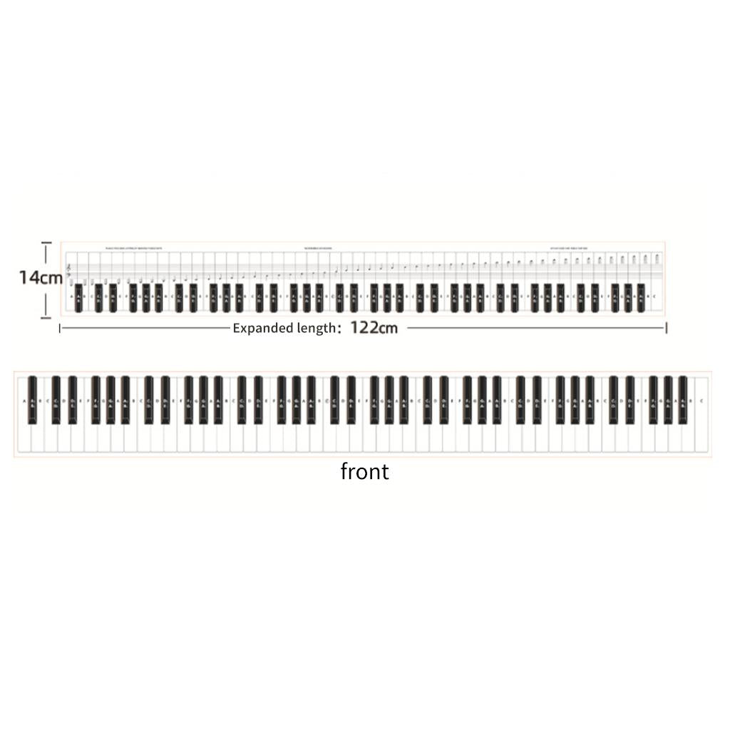 48inch Piano Keyboard Learning Aid Set for 88 Key Keyboards Kids Beginers