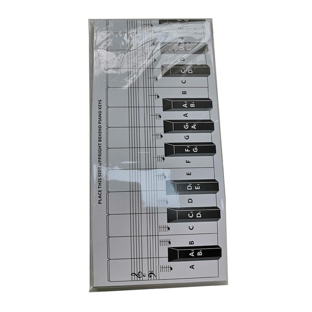 48inch Piano Keyboard Learning Aid Set for 88 Key Keyboards Kids Beginers