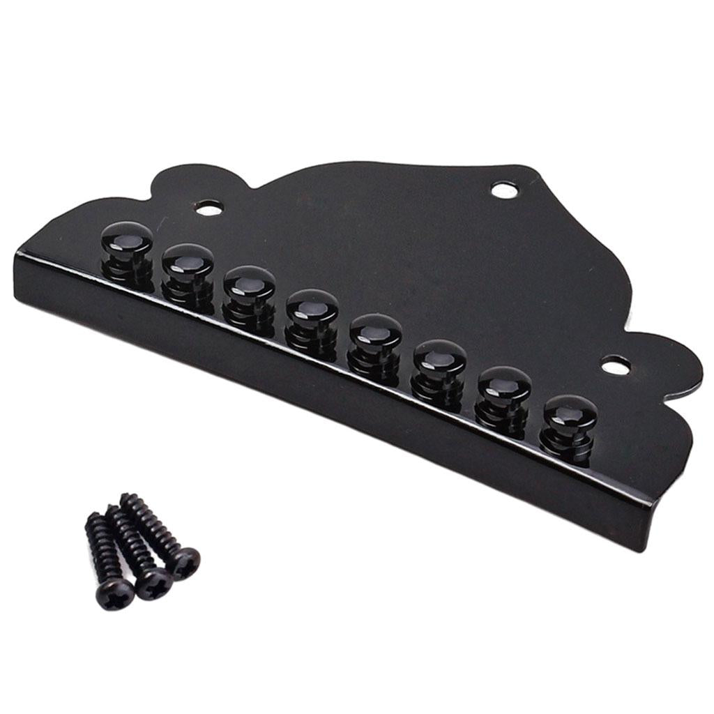 Mandolin Tailpiece with Screws Accessories for 8 String Mandolin Guitar