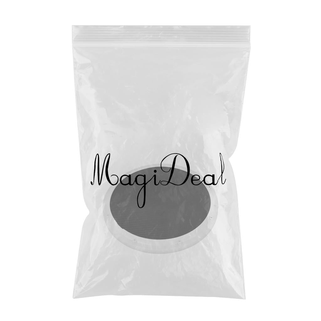 Drum Practice Pad, 12 inch Mute Instruments Accessory for Music Enthusiast white