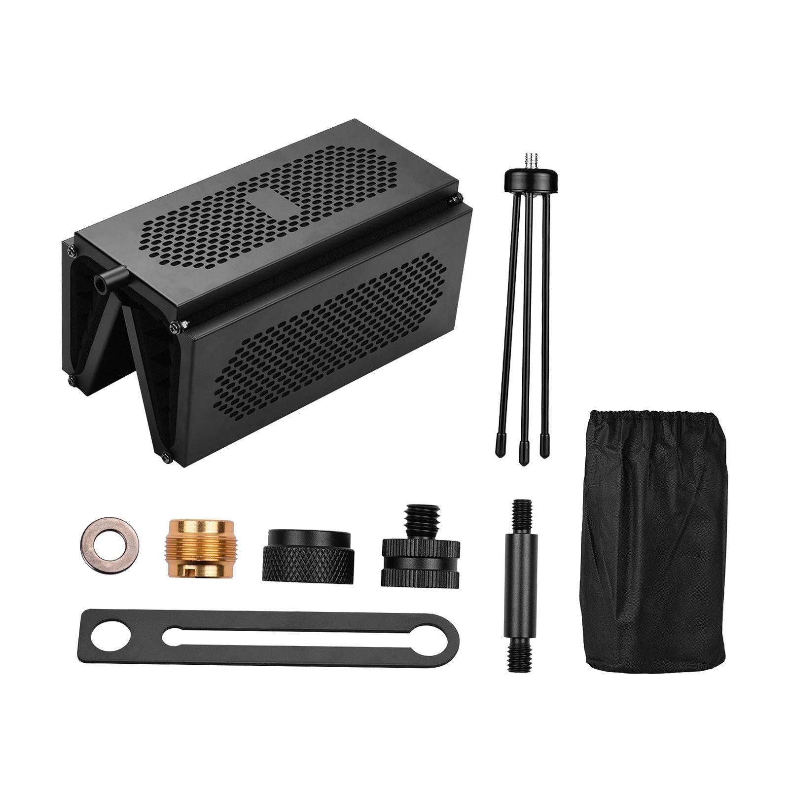 Microphone Isolation Screen Mic Sound Absorbing Foam Filter for Broadcasting