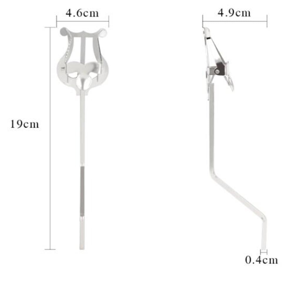Alto Saxophone Sheet Music Clip Sax Lyre Sheet Music Clamp-On Holder