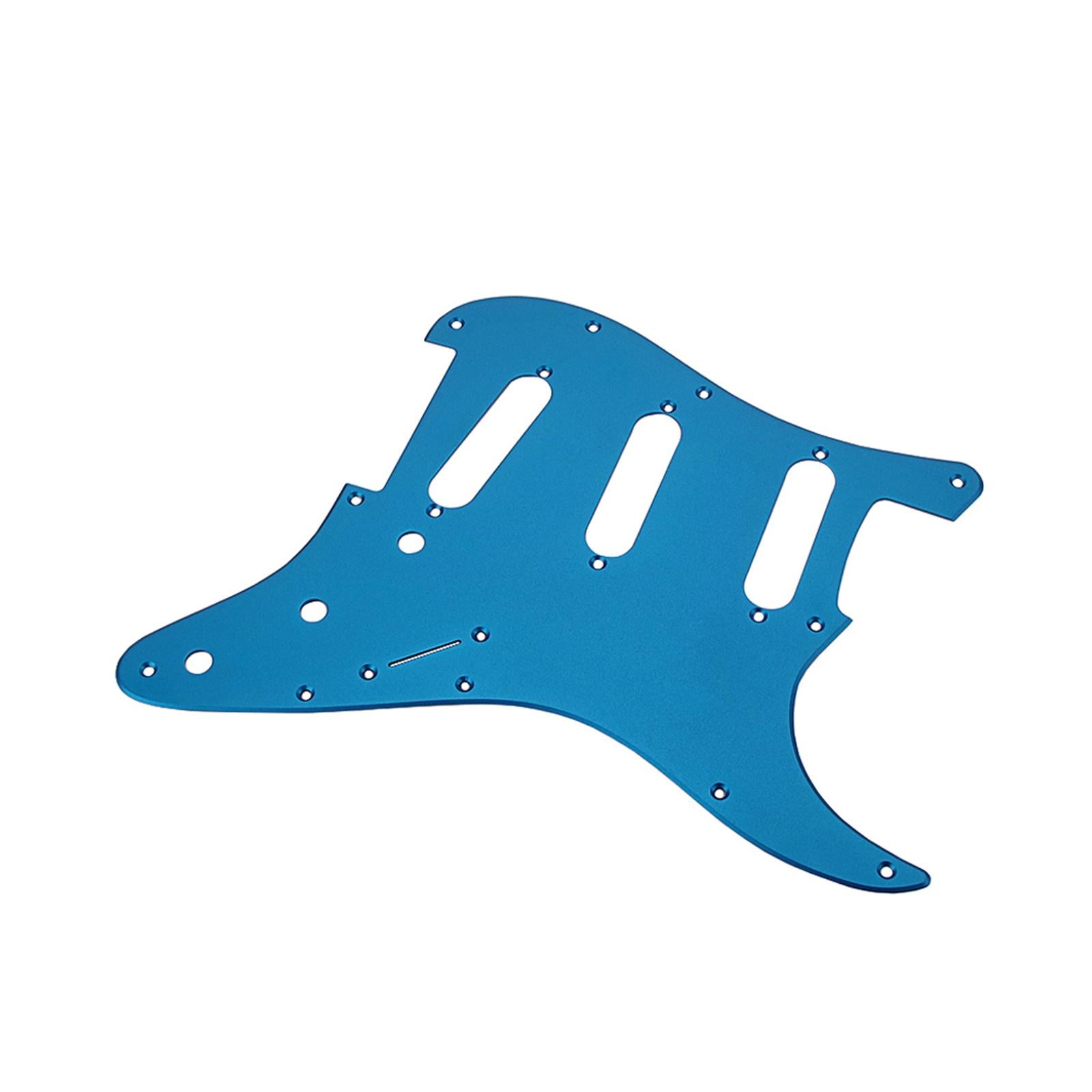 Aluminum Alloy SSS Guitar Pickguard Pickups Parts for ST Guitar