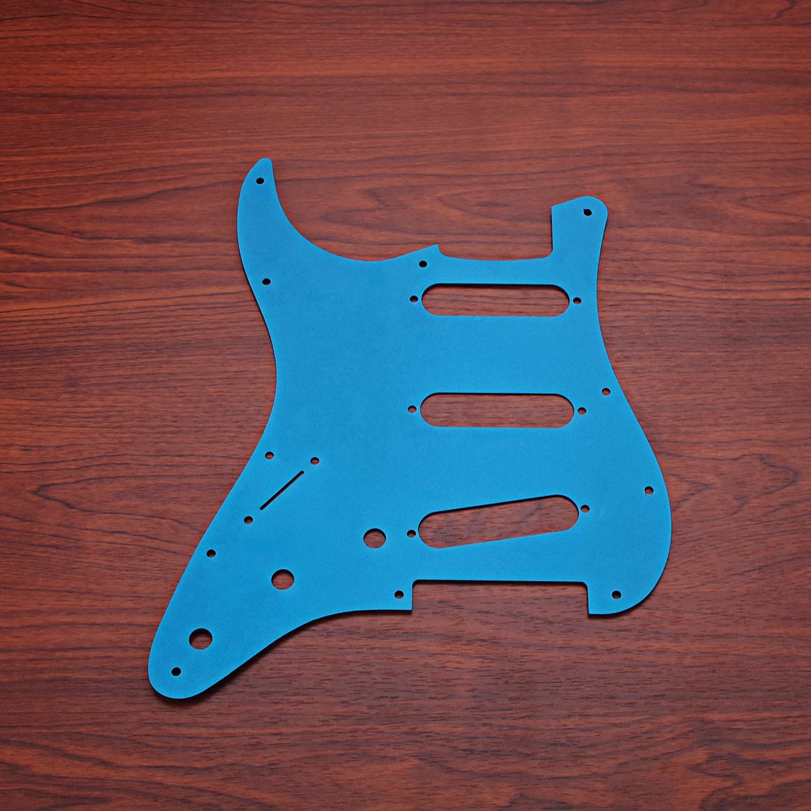 Aluminum Alloy SSS Guitar Pickguard Pickups Parts for ST Guitar