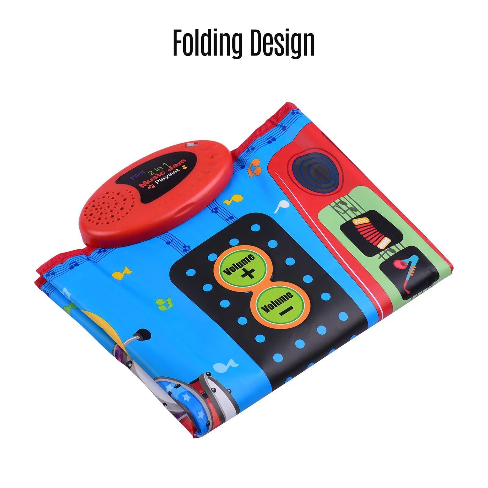 Musical Mat with Piano Drum Sounds Piano Mat for Kids Children Holiday Gifts
