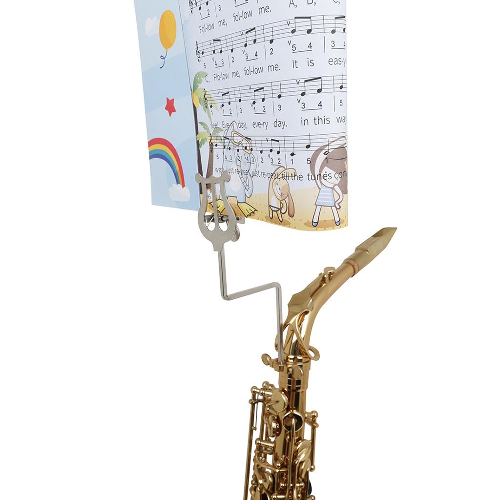 18x6.6x4.6cm Alto Saxophone Sheet Music Clip Saxophone Players Gifts Durable