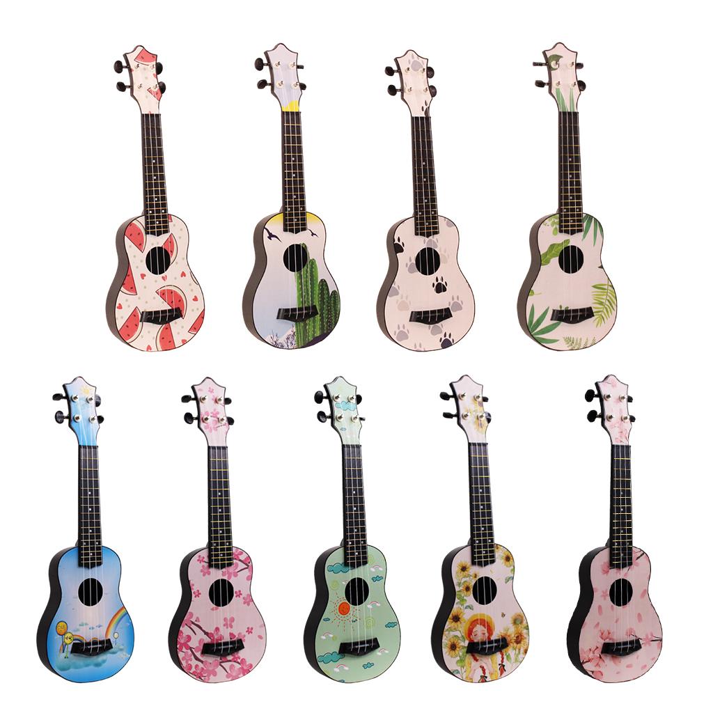 21inch 4Strings Ukulele Small Guitar for Kids Beginners Love Watermelon