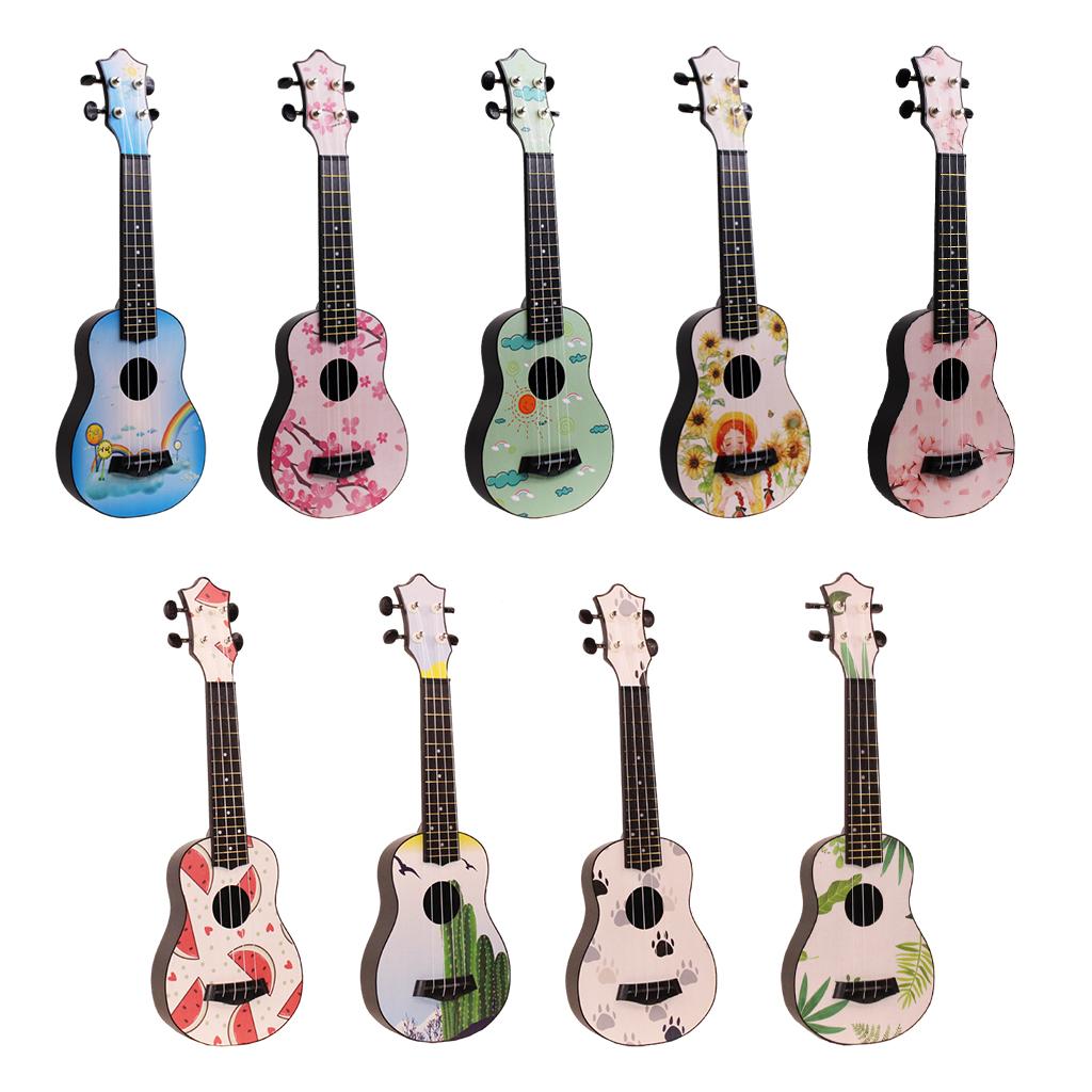 21inch 4Strings Ukulele Small Guitar for Kids Beginners Love Watermelon