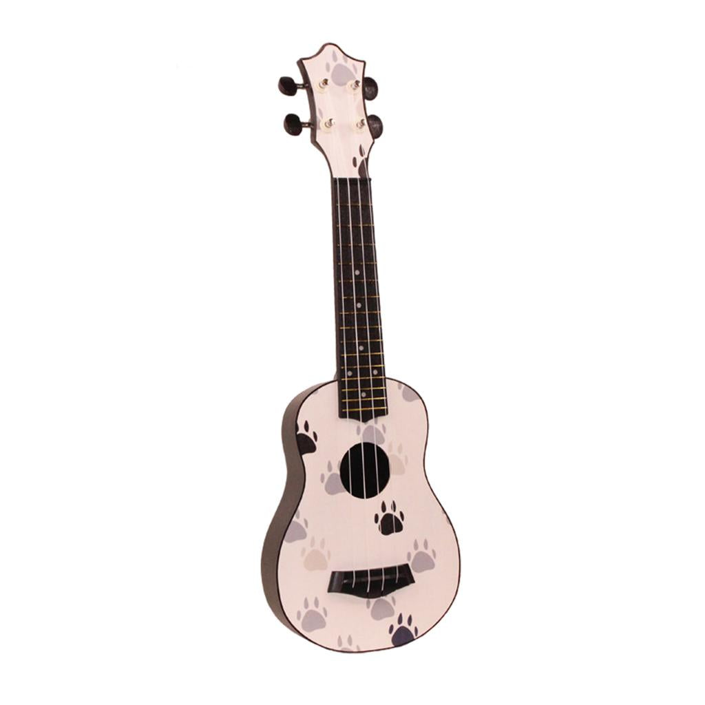 21inch 4Strings Ukulele Small Guitar for Kids Beginners Cat Paw