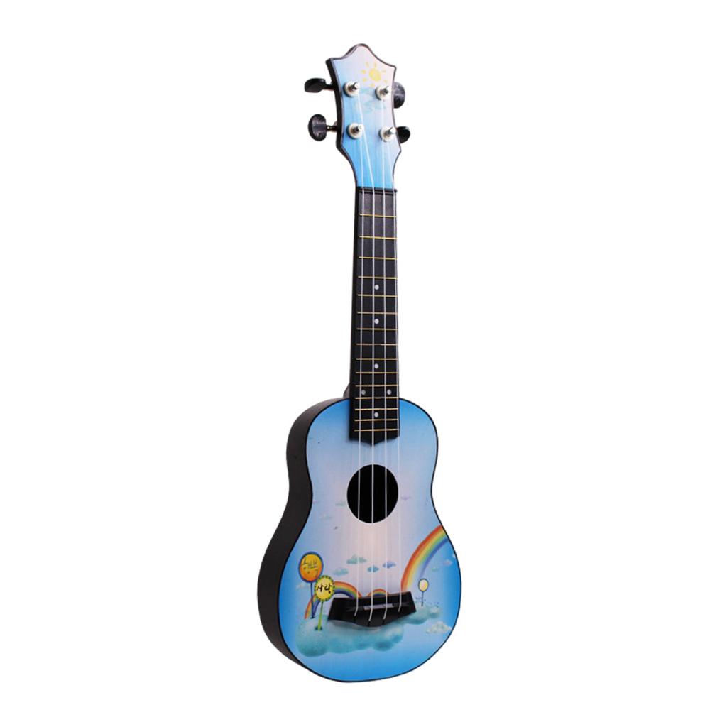 21inch 4Strings Ukulele Small Guitar for Kids Beginners Rainbow